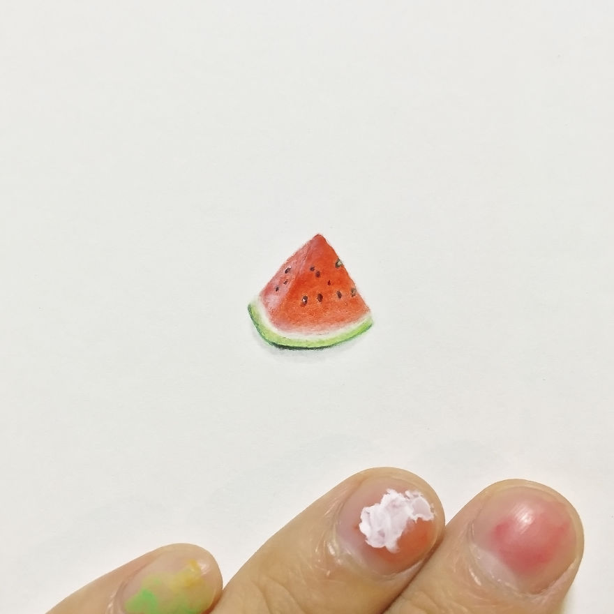 Meticulous Mini-drawings As Small As A Coin