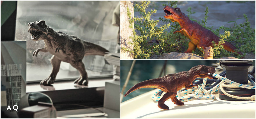 I Kidnapped The Toys Of My Colleagues And Took Them For Holidays.