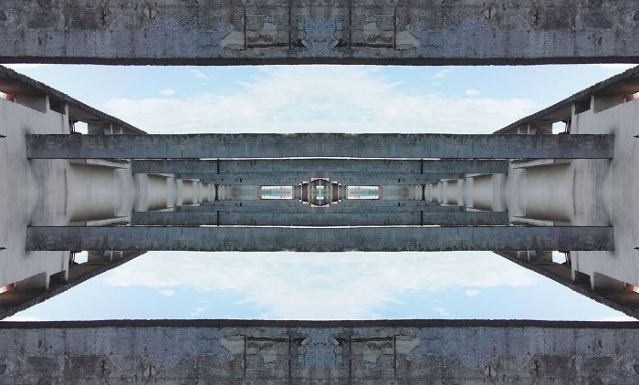 Abandoned Soviet Era Sanatorium Photo Collages.