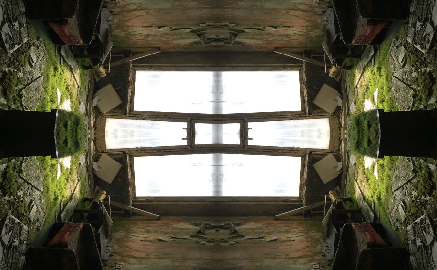 Abandoned Soviet Era Sanatorium Photo Collages. Abandoned Soviet Era Sanatorium Photo Collages.