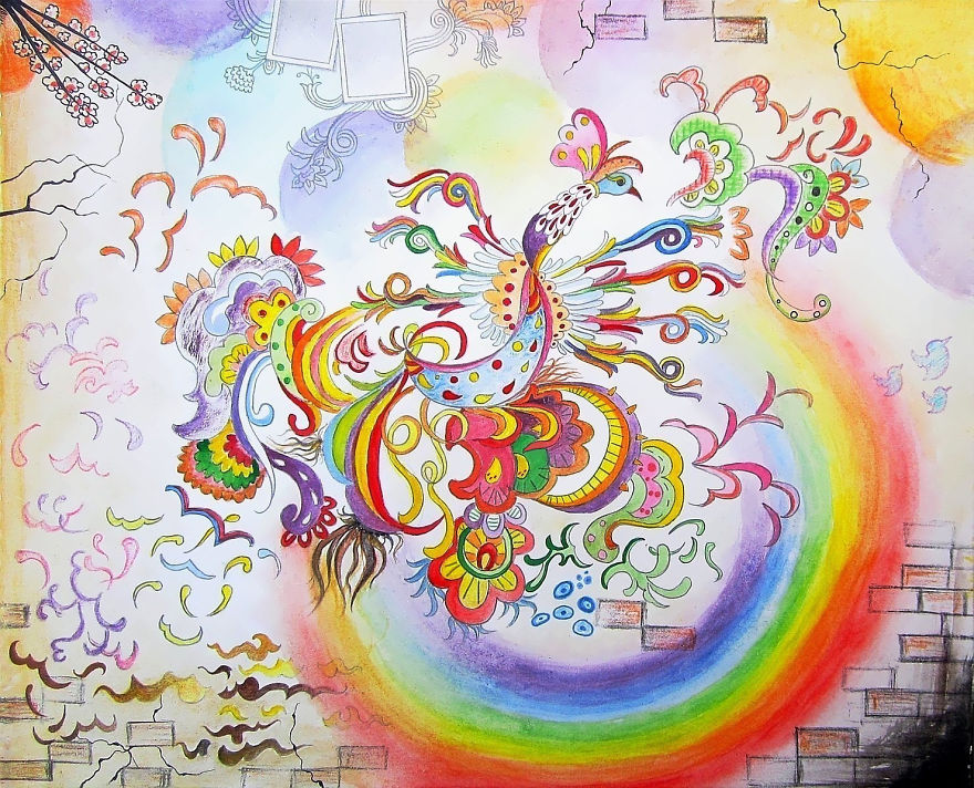 My Watercolor Series Of Abstract Animal Illustrations