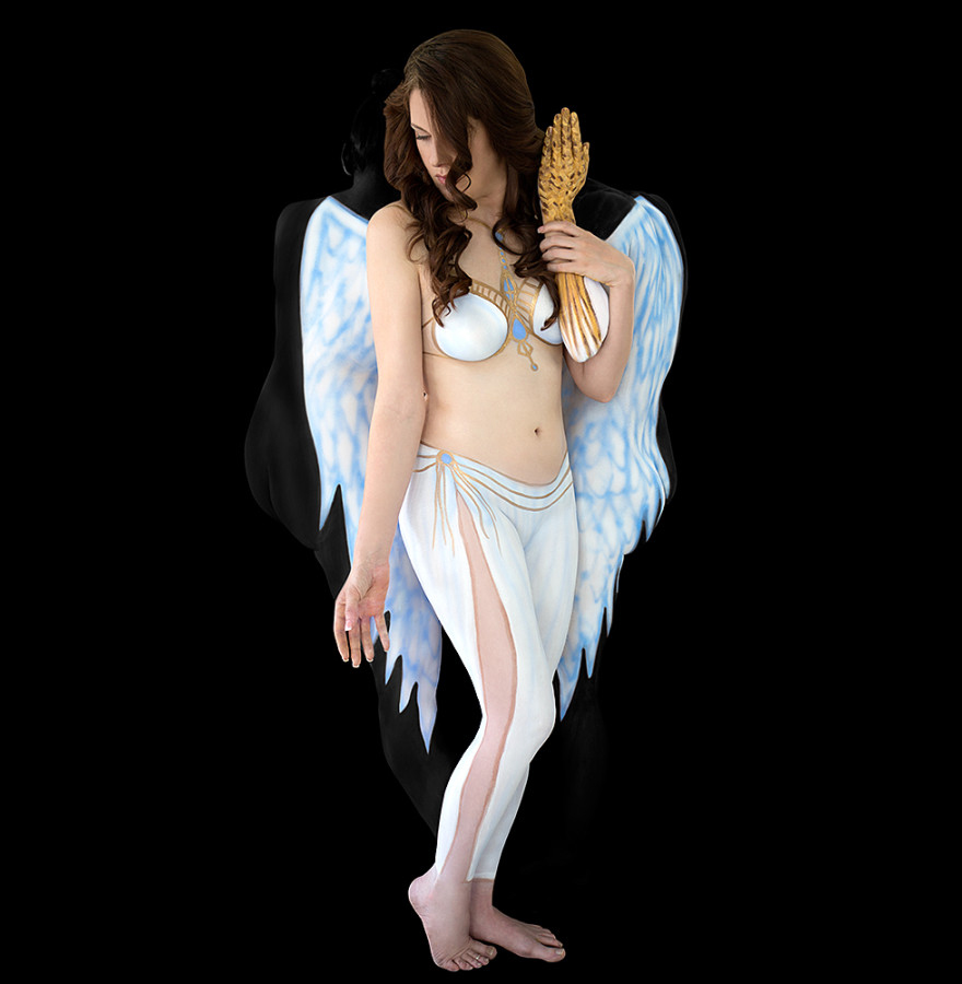 12 Astrological Symbols That I Painted On Human Bodies