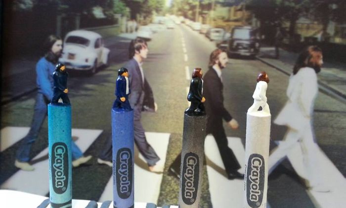 Joyful Crayon Sculptures That I Carve After Spending All Day Taking 911 Calls