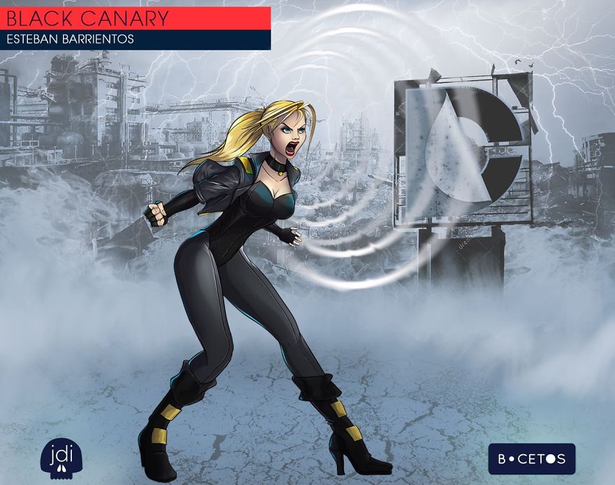 Marvel Vs Dc Comics - Battle Between Illustrators By Bocetos