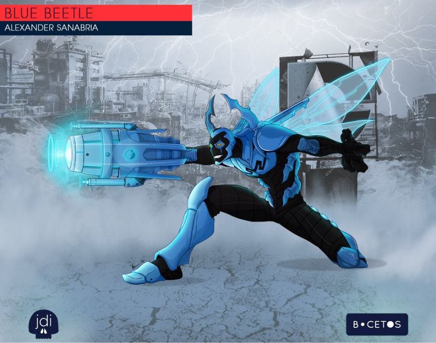 Marvel Vs Dc Comics - Battle Between Illustrators By Bocetos