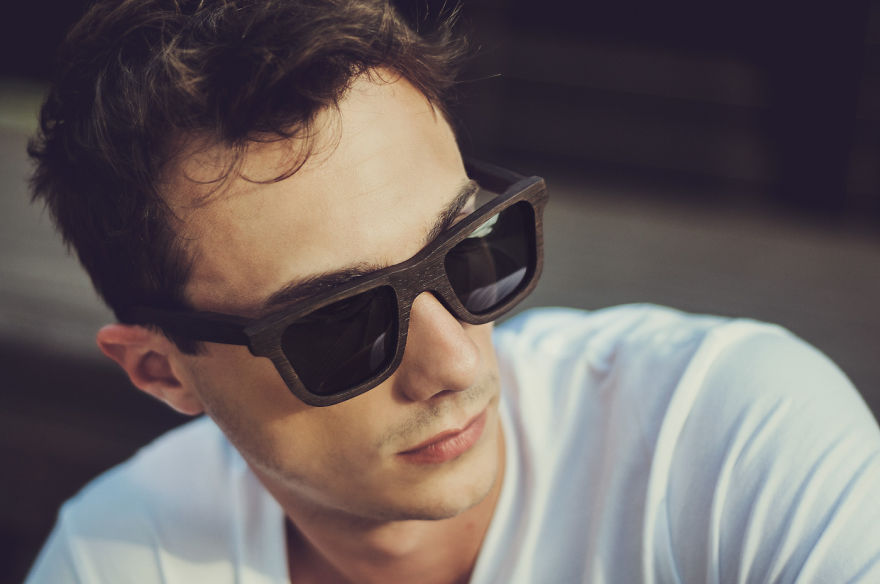 Handmade Wooden Sunglasses / Pray Eyewear