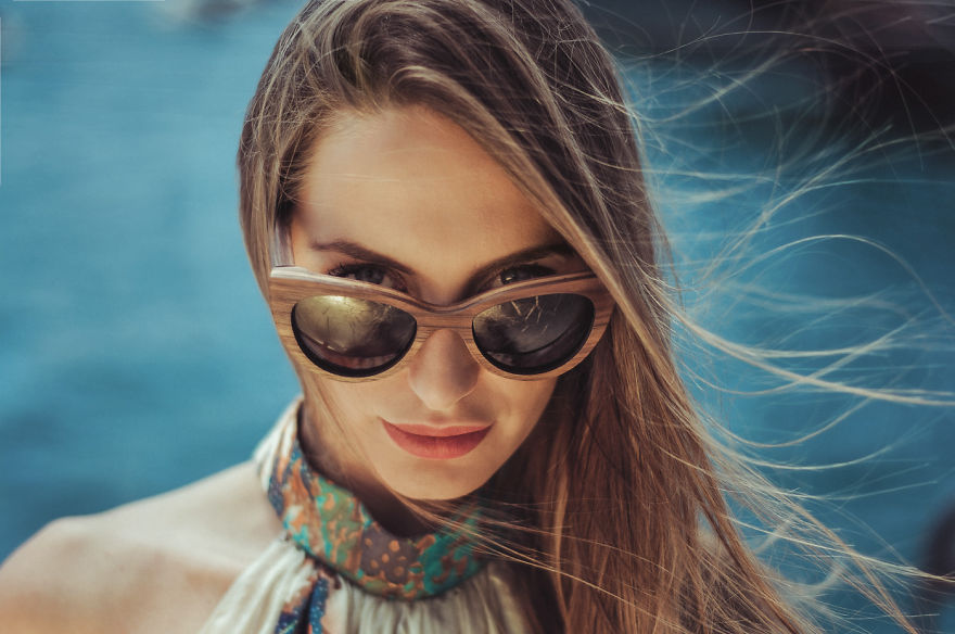 Handmade Wooden Sunglasses / Pray Eyewear