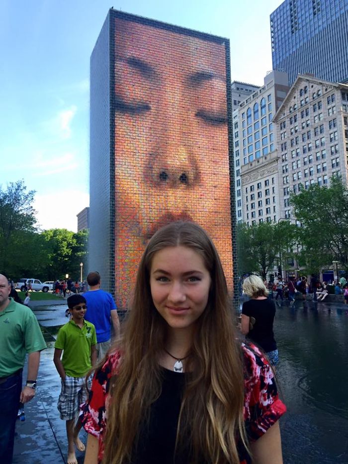 A Kiss On The Head In Chicago