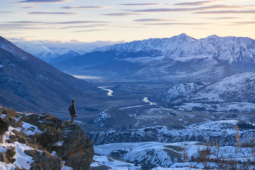 Winter Mountains Of New Zealand