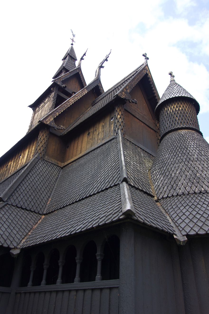 Stave Church In Vik