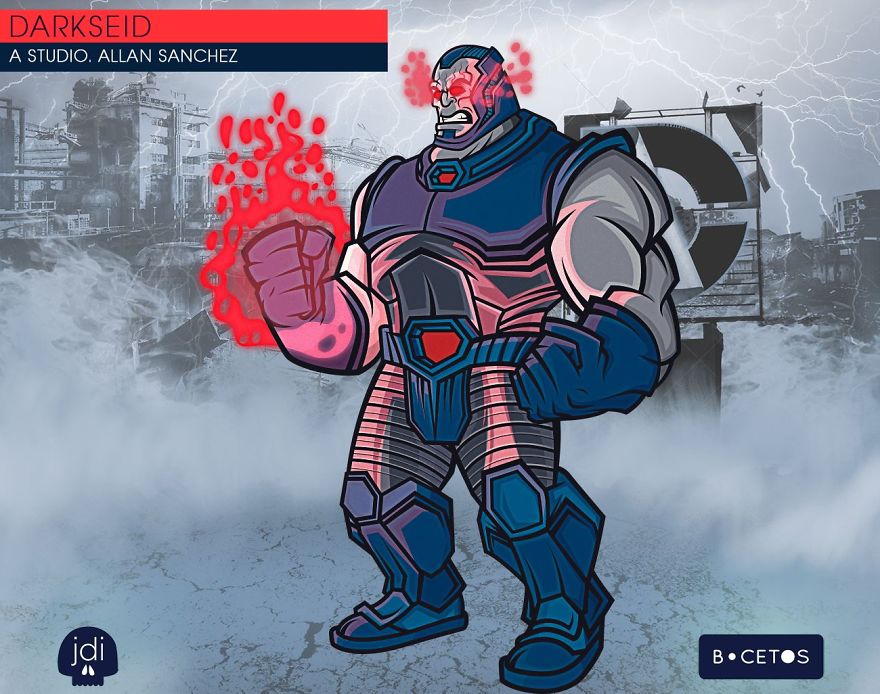 Marvel Vs Dc Comics - Battle Between Illustrators By Bocetos