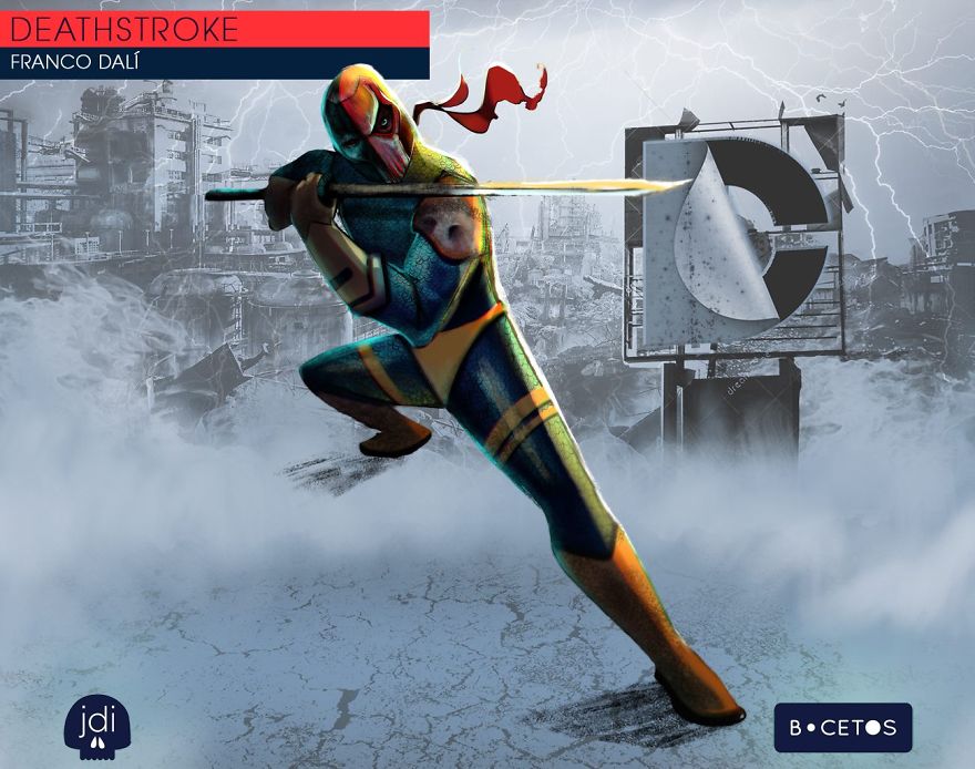 Marvel Vs Dc Comics - Battle Between Illustrators By Bocetos