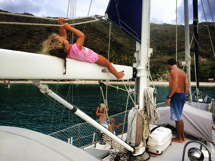 Extreme Parenting: Raising Three Toddlers On A Sailboat In The Caribbean Extreme Parenting: Raising Three Toddlers On A Sailboat In The Caribbean