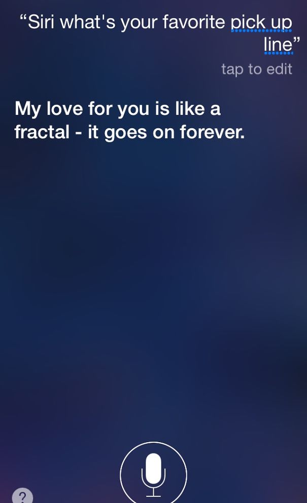 What's Your Favorite Pick Up Line?