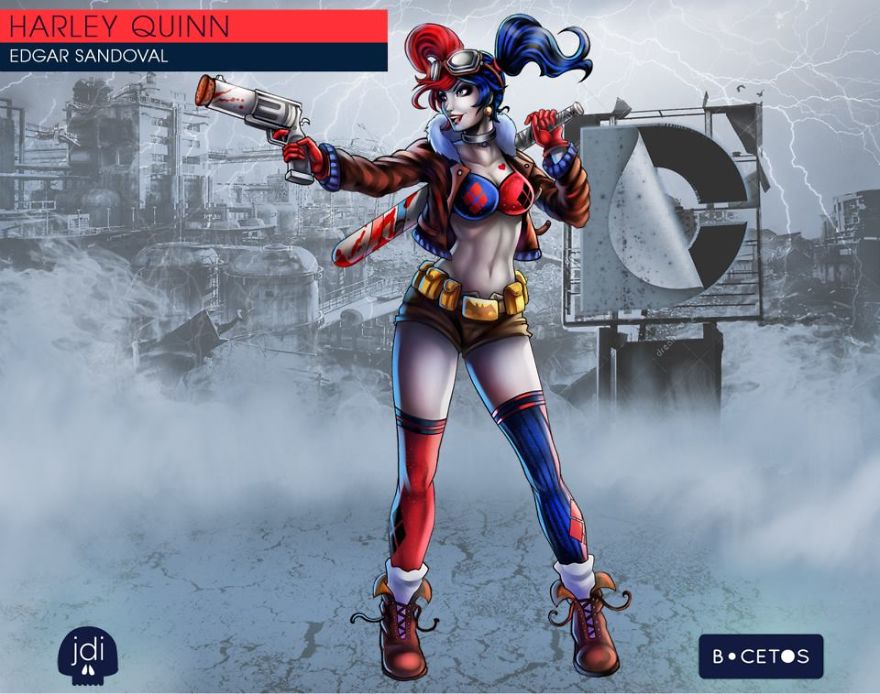 Marvel Vs Dc Comics - Battle Between Illustrators By Bocetos