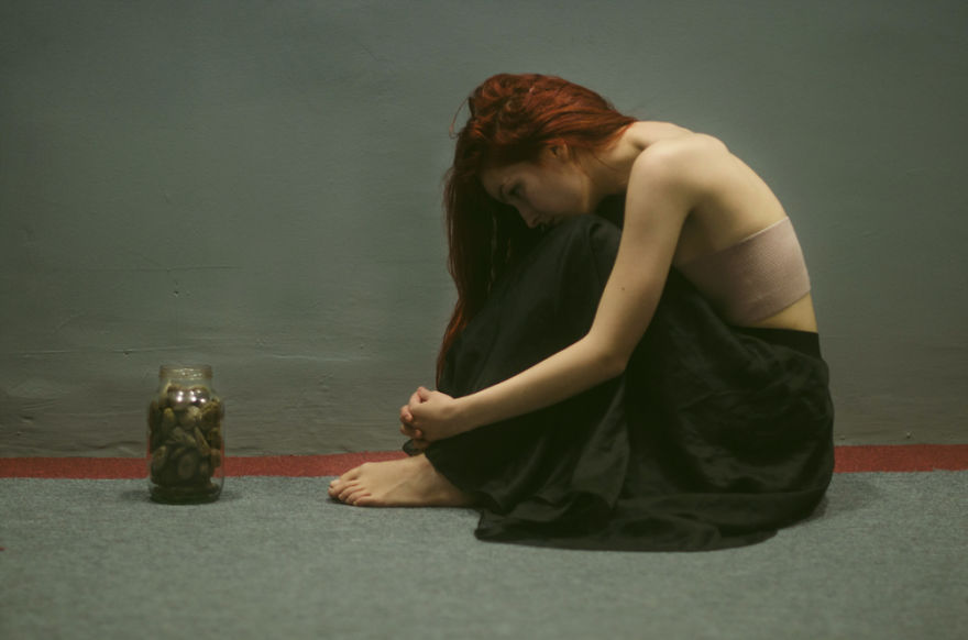 The Fear Jar Project: I Express My Negative Feelings And Emotions Through Photography