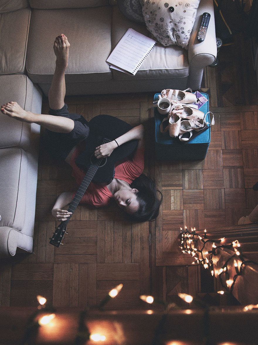 I Photograph Dancers In Their Own Homes