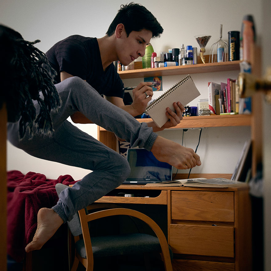 I Photograph Dancers In Their Own Homes
