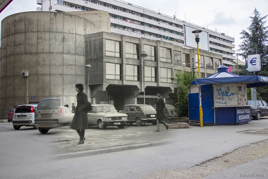 I Combined Old And New Photos Of Serbian Streets To Bring History To Life - Part Two!