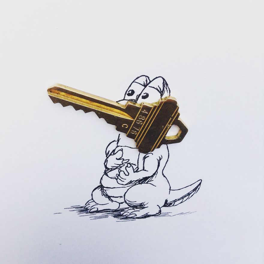 I Create Illustrations Using Everyday Objects (part 4) I Create Illustrations Using Everyday Objects (part 4)