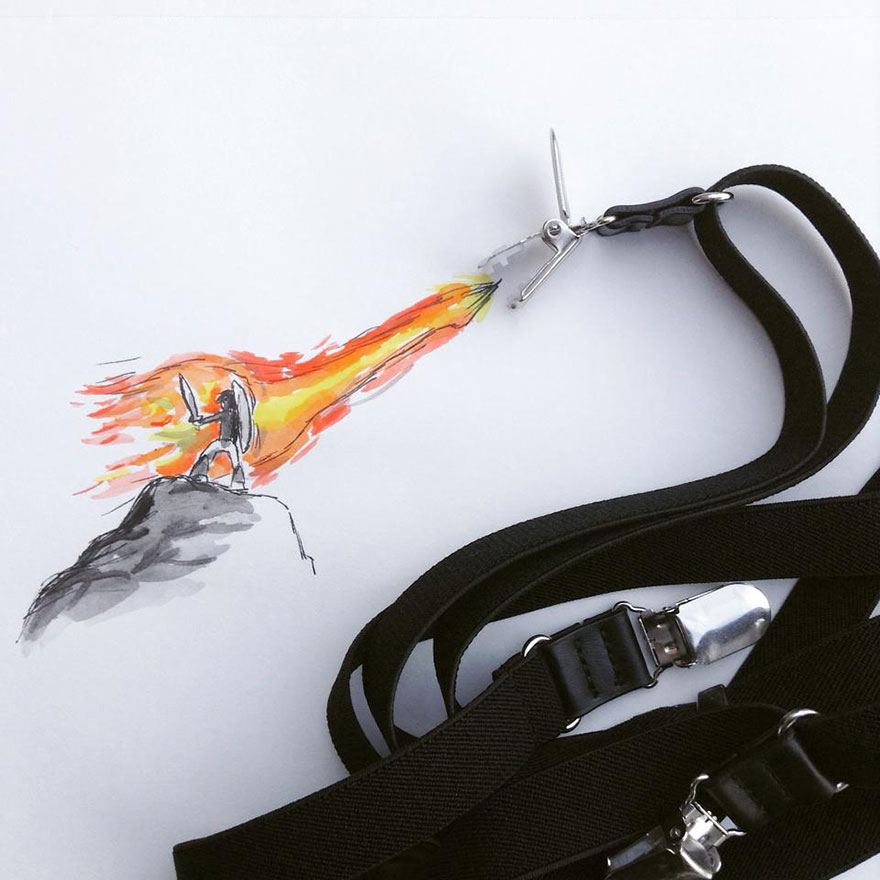 I Create Illustrations Using Everyday Objects (part 4) I Create Illustrations Using Everyday Objects (part 4)