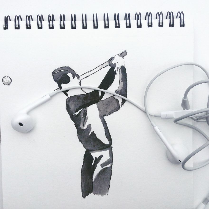 I Create Illustrations Using Everyday Objects (part 4)