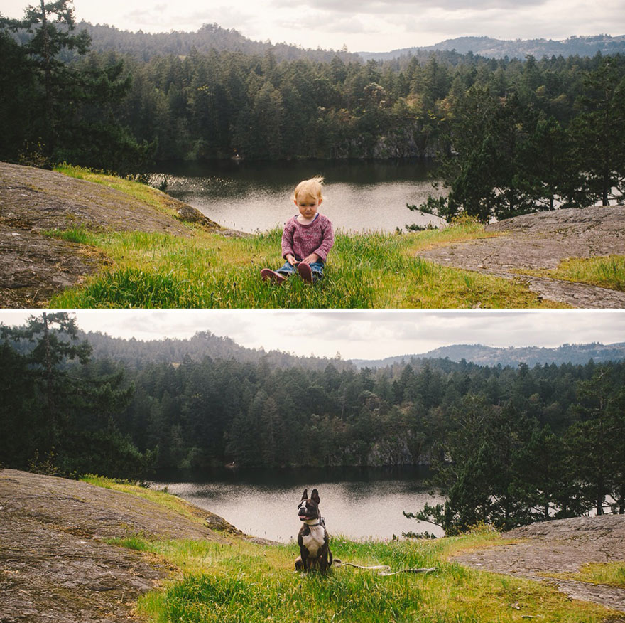 I Photograph My Daughter And Dog In The Same Settings I Photograph My Daughter And Dog In The Same Settings