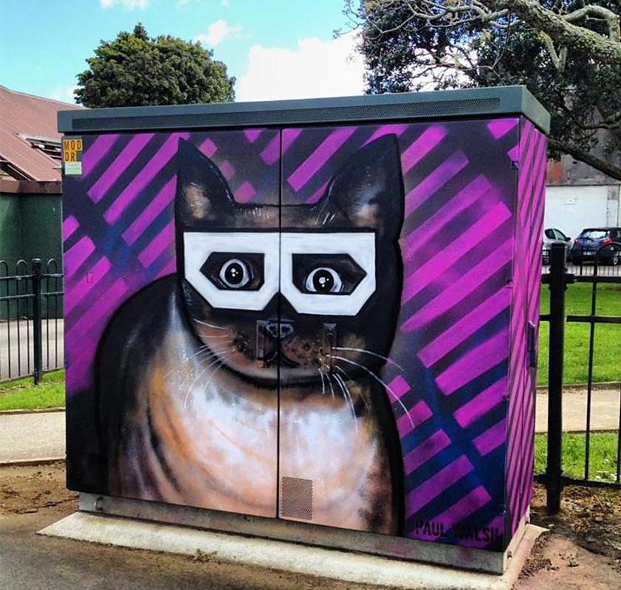 I Have Been Given Permission To Paint Utility Boxes In My City I Have Been Given Permission To Paint Utility Boxes In My City