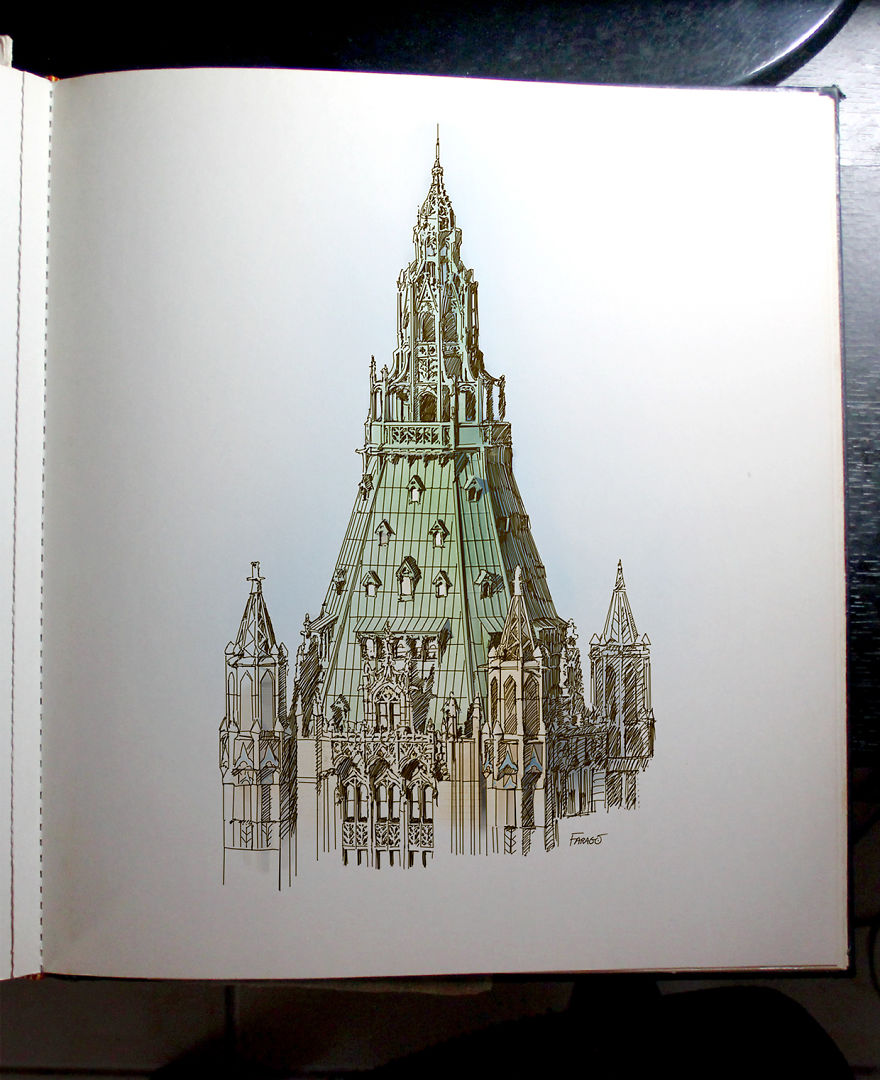 I Like To Draw Buildings In New York City