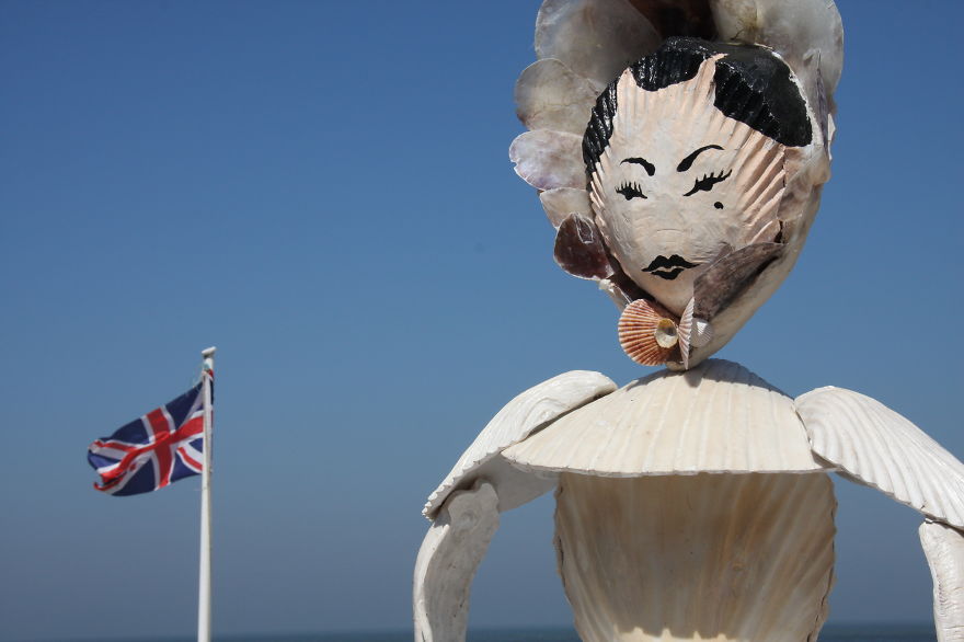 I Made Twelve Life-Sized Ladies From Real Shells