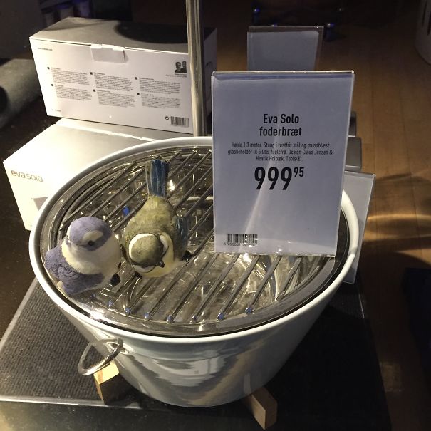 Price Tag Says Birdfeeder