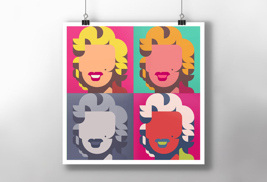 My Iconic Minimal Illustrations Created On An Iphone