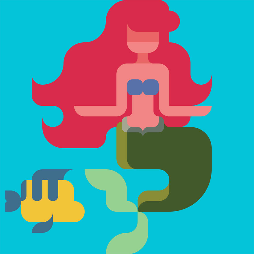 My Iconic Minimal Illustrations Created On An Iphone