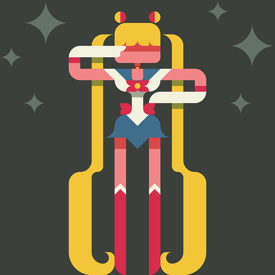 My Iconic Minimal Illustrations Created On An Iphone