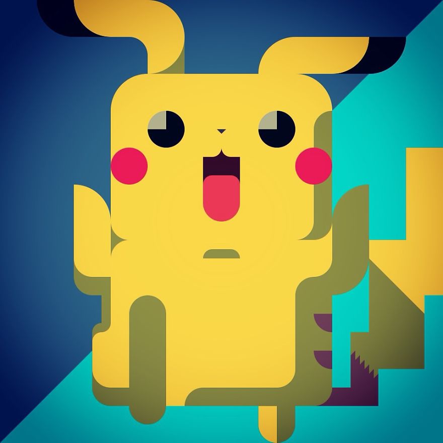 My Iconic Minimal Illustrations Created On An Iphone