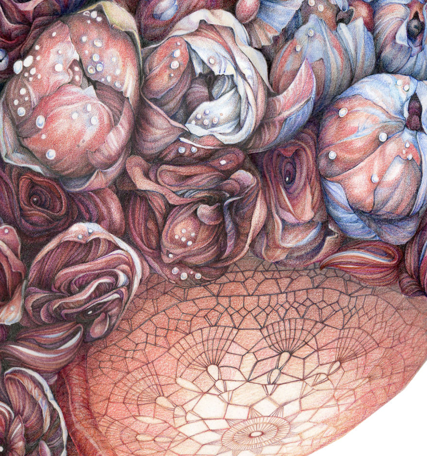 Inner Bits: I Combine Human Organs With Flowers And Butterflies Inner Bits: I Combine Human Organs With Flowers And Butterflies