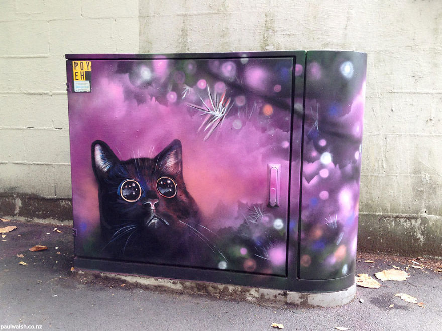 I Have Been Given Permission To Paint Utility Boxes In My City I Have Been Given Permission To Paint Utility Boxes In My City