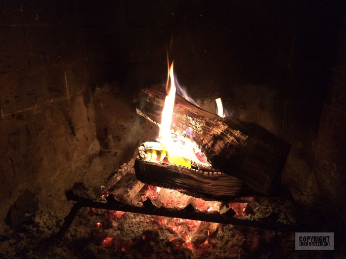 Dragon In The Fireplace!