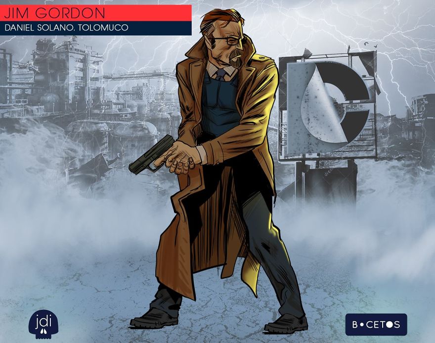 Marvel Vs Dc Comics - Battle Between Illustrators By Bocetos