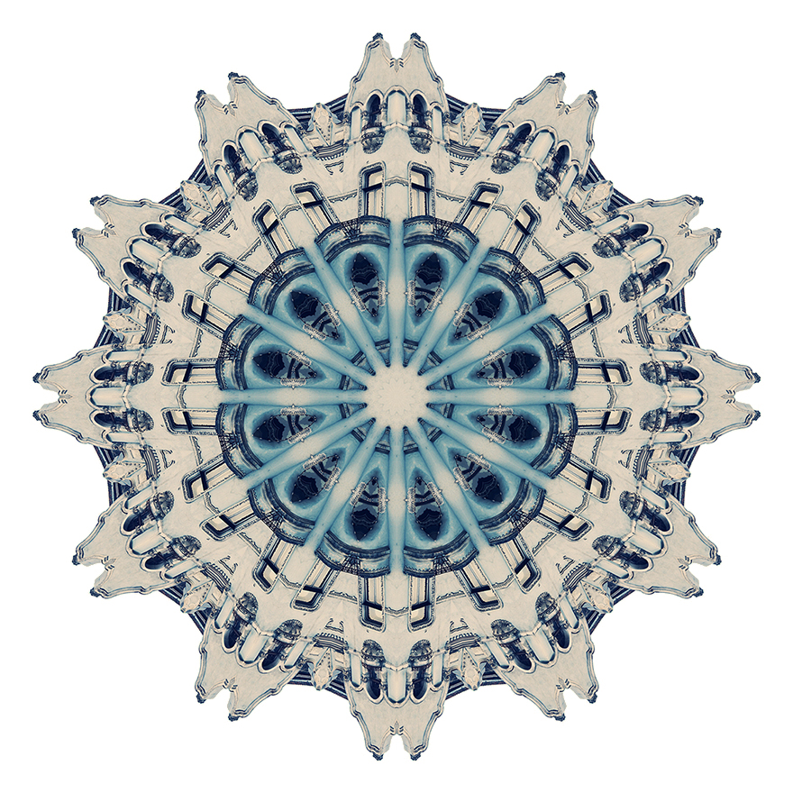 My Photos Of Buildings Turned Into Mesmerizing Kaleidoscopic Images