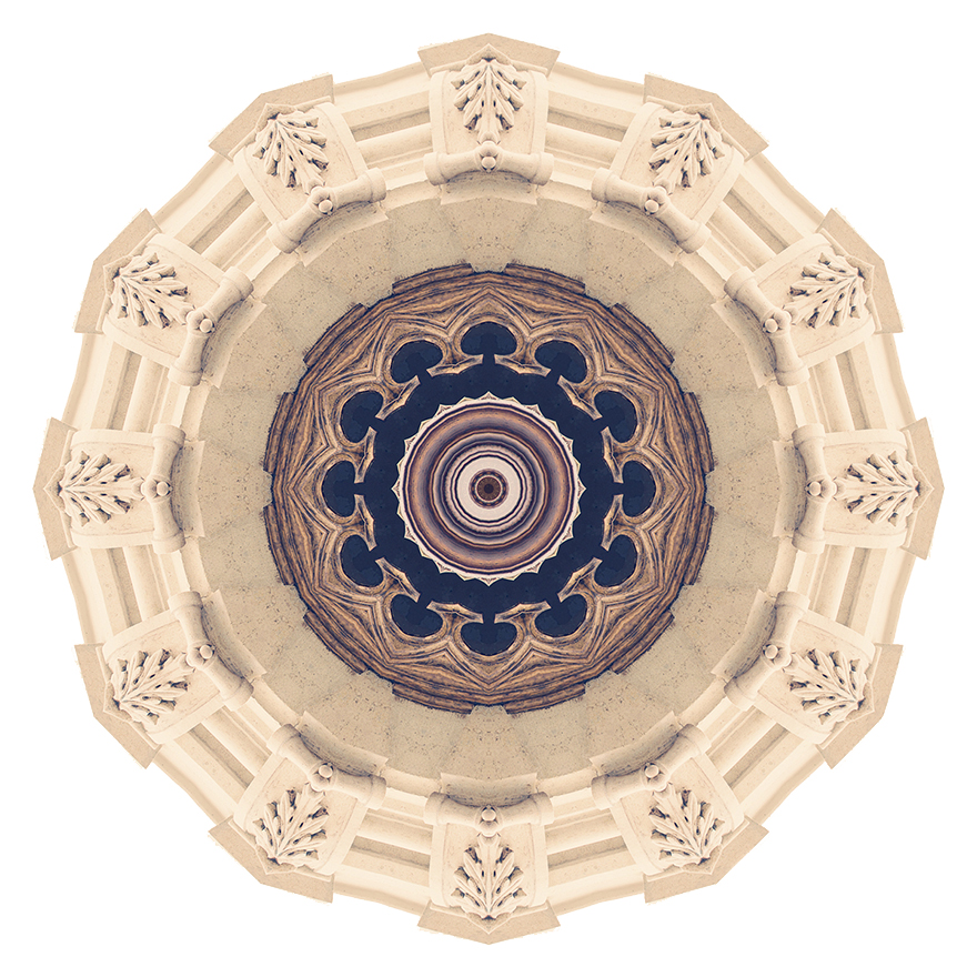 My Photos Of Buildings Turned Into Mesmerizing Kaleidoscopic Images