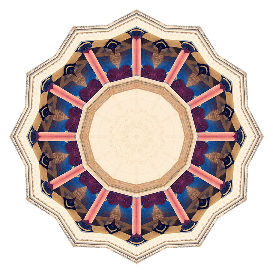 My Photos Of Buildings Turned Into Mesmerizing Kaleidoscopic Images