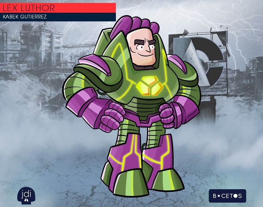 Marvel Vs Dc Comics - Battle Between Illustrators By Bocetos