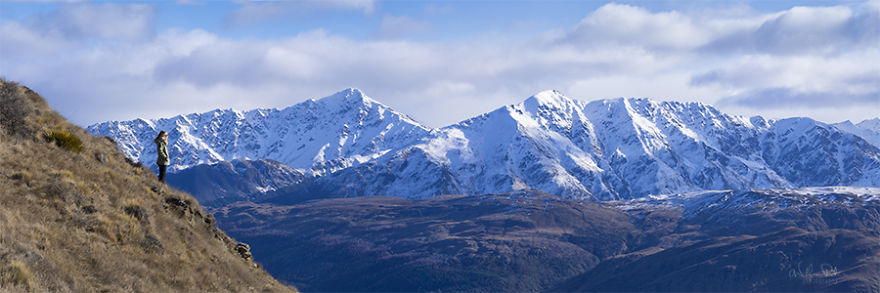 Winter Mountains Of New Zealand