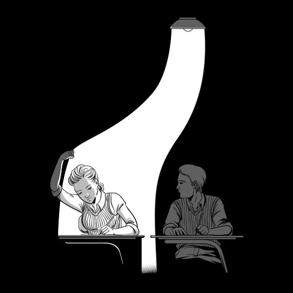 I Play With People's Minds By Illustrating Optical Illusions