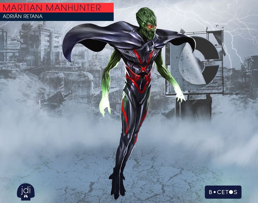 Marvel Vs Dc Comics - Battle Between Illustrators By Bocetos