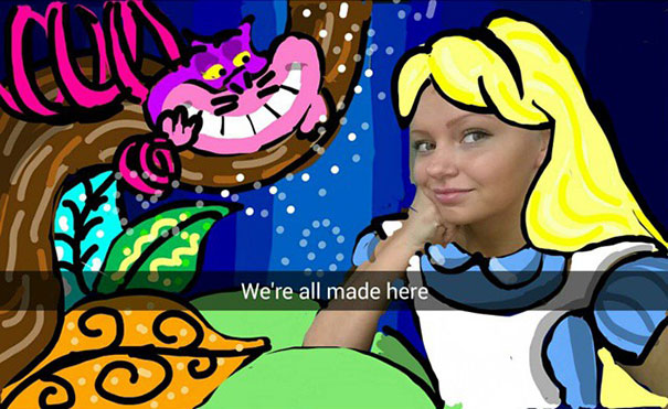 The Queen Of Snapchat Turns Herself Into Whoever She Wants