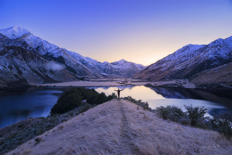 Winter Mountains Of New Zealand