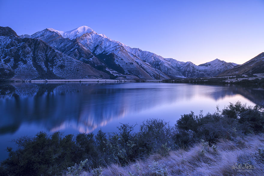Winter Mountains Of New Zealand