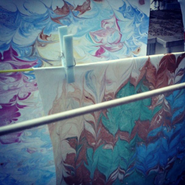 My Boyfriend Writes, Draws And Binds His Books At Home